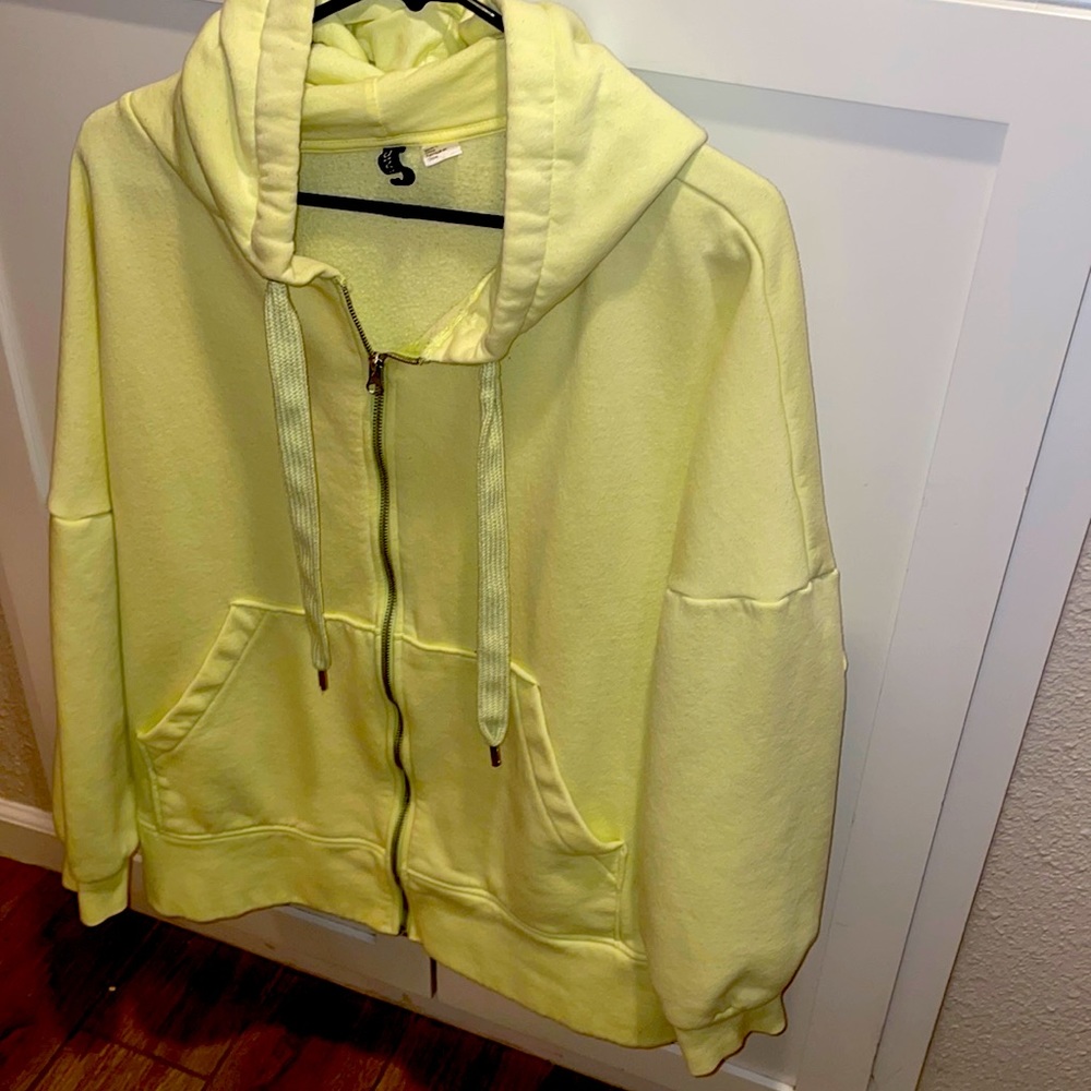 H & M Oversized Zipped Hoodie